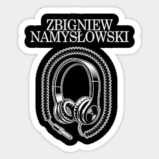 Zbigniew Namylowski vintage Sticker